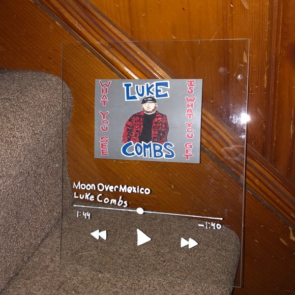 Glass album cover - Picture 1 of 1